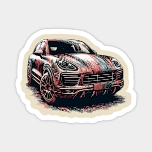 Porsche Cayenne Magnet