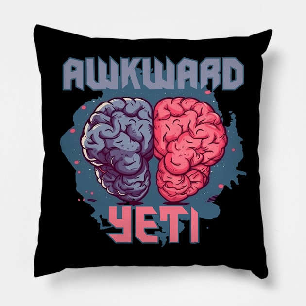 Awkward Yeti Pillow by Pixy Official