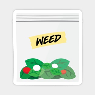 The Office – Caprese Salad Weed Ziplock Bag Toby Michael Scott Magnet