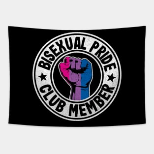 Bisexual Pride Club Member Funny Bi Pride Tapestry