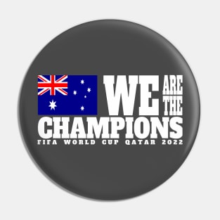 Fifa World Cup Qatar 2022 Champions - Australia- Dark Color Edition Pin