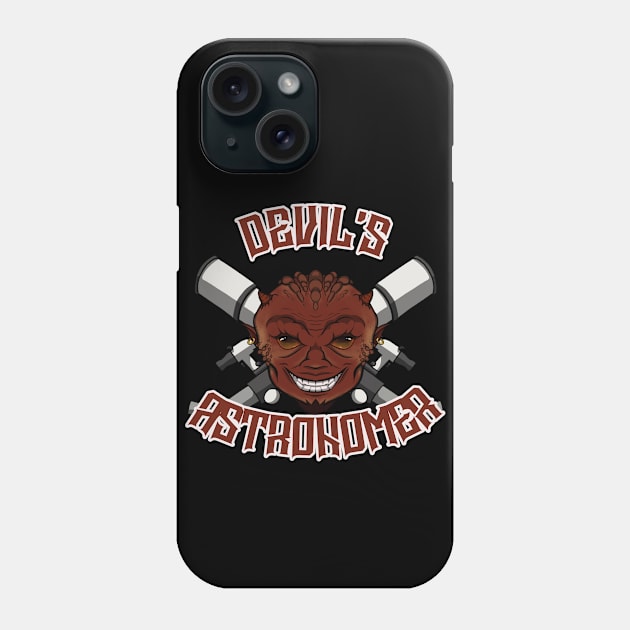 Devil's Astronomer Phone Case by RampArt