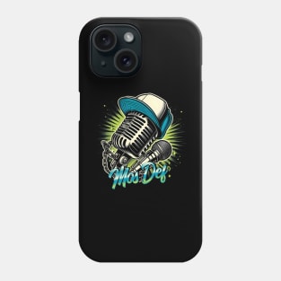 rerto mos def microphone Phone Case