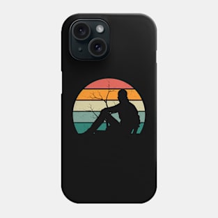 Pondering at the Scenery Phone Case