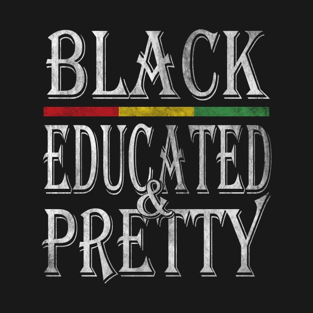 Black educated and pretty african american woman by TeeStreet