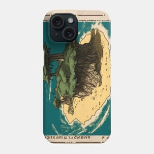 MTG - Island Stamp - Liairrani - Postage Stamp Series Phone Case