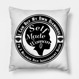 Self Made Woman Pillow