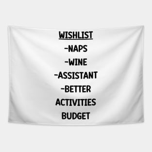 Funny Activity Director Gift Tapestry