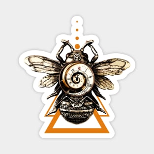 Steampunk Bee Magnet