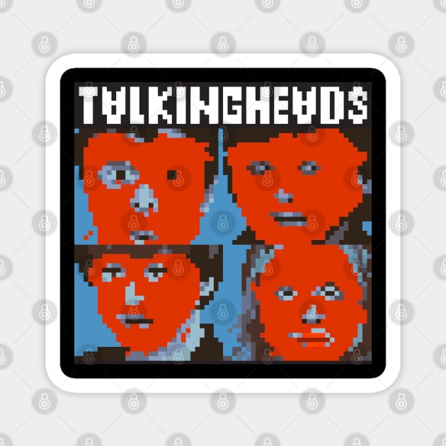 Remain in light 8 bit Magnet by Kopi Aiko Art