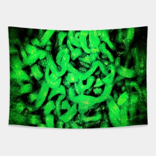 Scary Green Ramen Tapestry