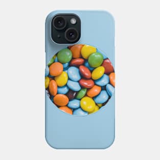 Vintage Colorful Candy Chocolate Photograph Circle Phone Case