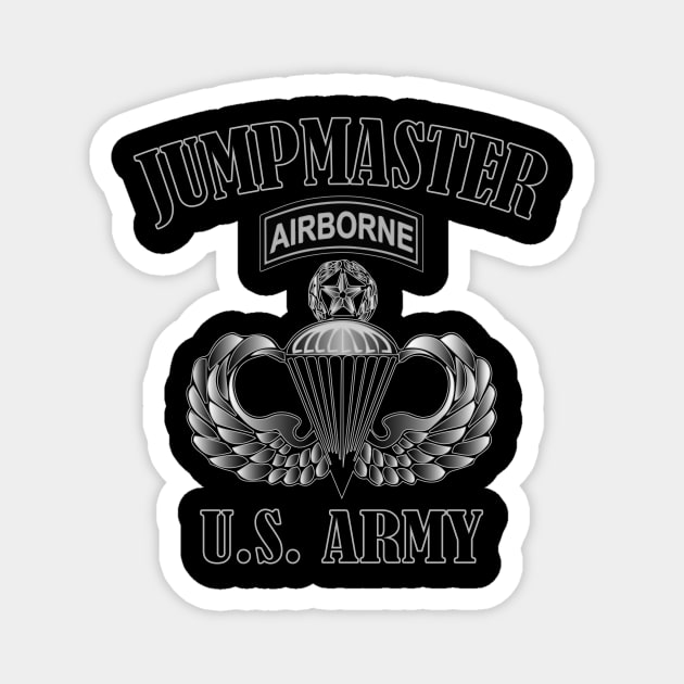 Jumpmaster (Master Wings)- US Army Magnet by Relaxed Lifestyle Products