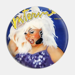 Divine: Interview Magazine Pin