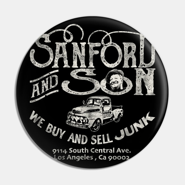 Sanford and Son Corduroy Pin by Alema Art