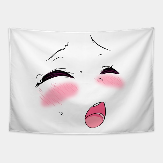 Ahegao Tapestry by Bongonation