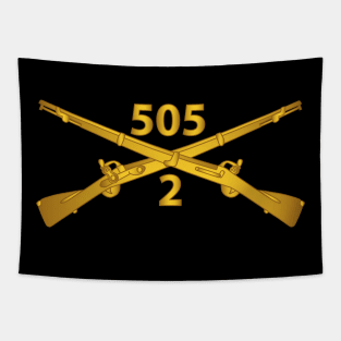 2nd Bn, 505th Infantry Regiment Branch wo Txt X 300 Tapestry