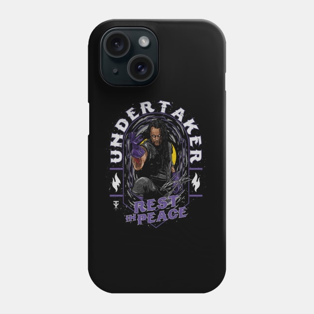 Undertaker RIP Phone Case by MunMun_Design