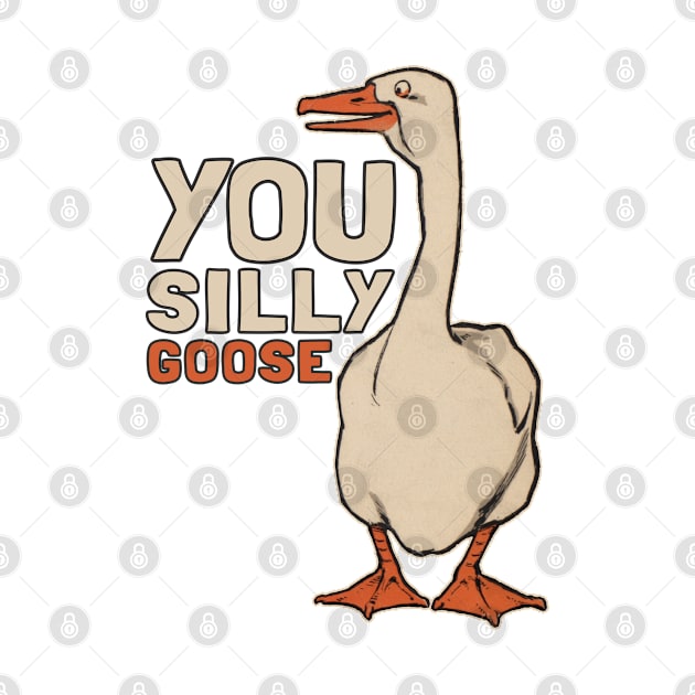 Vintage Funny Goose by KewaleeTee