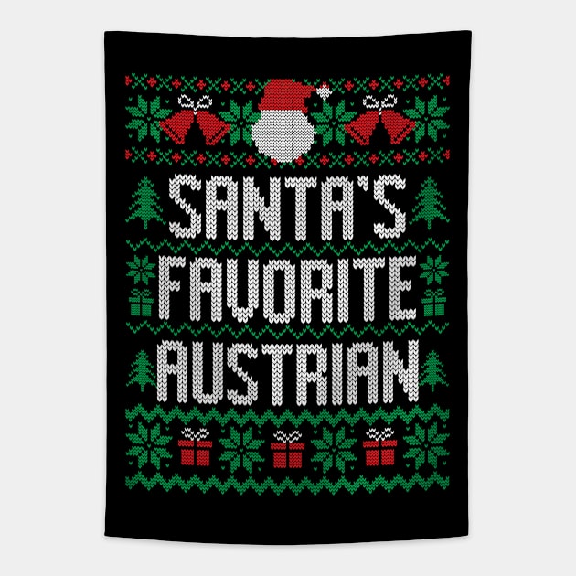 Santa's Favorite Austrian Tapestry by Saulene