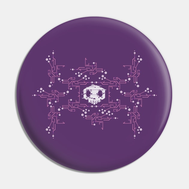 Sombra Hacking inspired Design Pin by ToriSipes