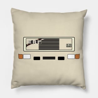 ERF E series 1980s classic heavy lorry minimalist front Pillow