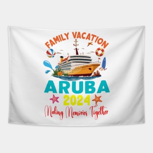 Family Vacation Aruba 2024 Family Matching Group Summer Tapestry