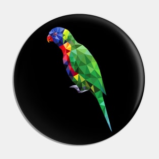 Parrot Rainbow Lorikeet Pin