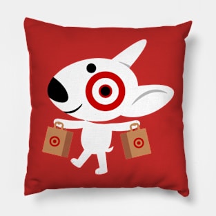 Shopping Bullseye Dog Team Member Pillow