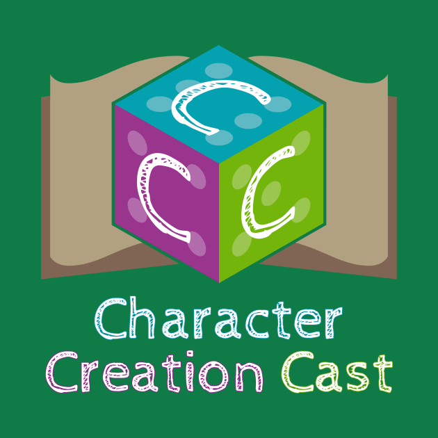 Character Creation Cast Logo by One Shot Podcast