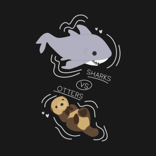 Sharks vs otters T-Shirt