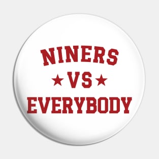 Niners Vs Everybody v3 Pin