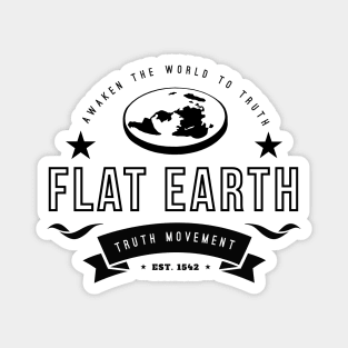 Flat Earth Truth Movement 2 Magnet