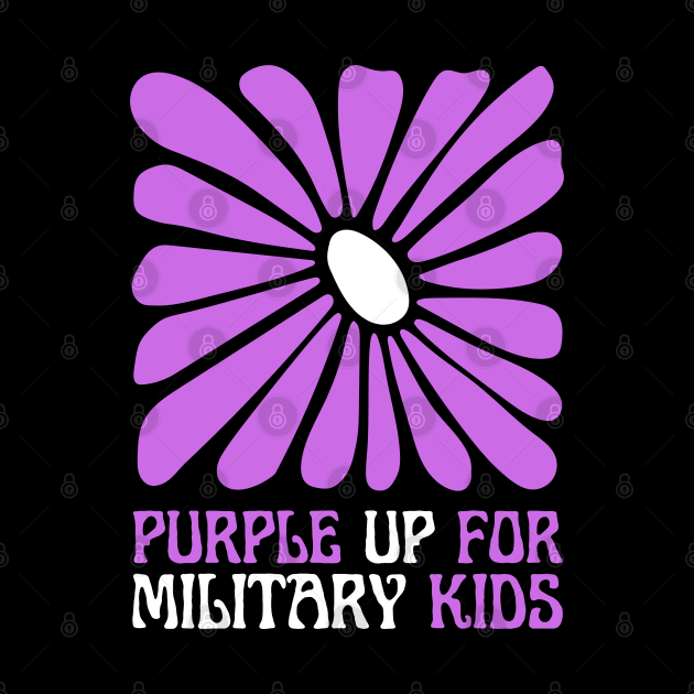 PURPLE UP FOR MILITARY KIDS by Lolane