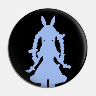 Pekora Silhouette Pin