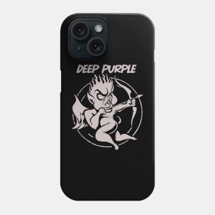cupid deep purple Phone Case