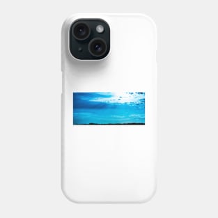 Blue Sky Blue Clouds Phone Case