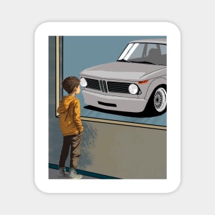 Bmw e10 2002 Kids Dream Magnet