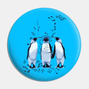 Penguin Band Pin