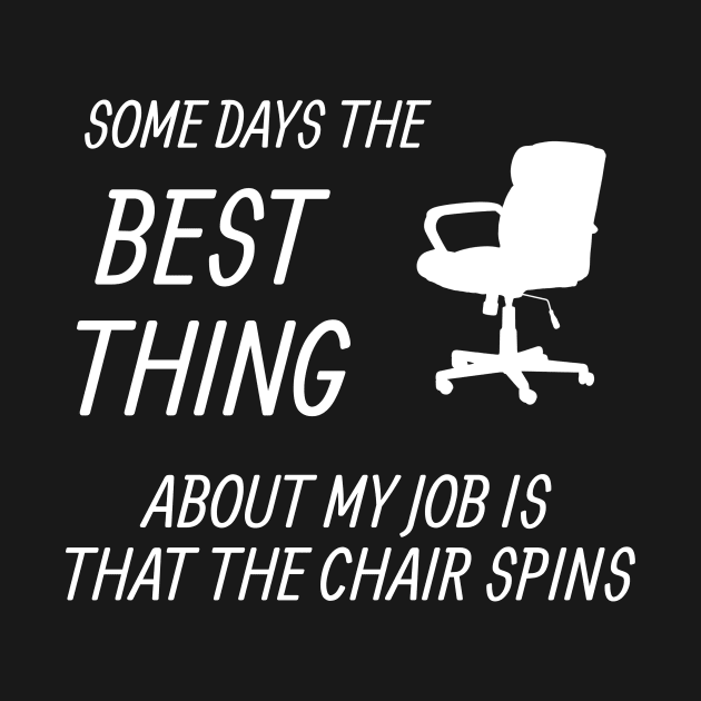 office work profession boss gift office chair humor by Wirp