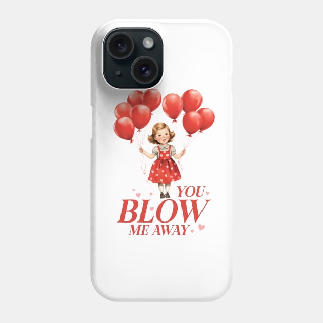 Valentines day gift for her cute Phone Case by Positively Petal Perfect 