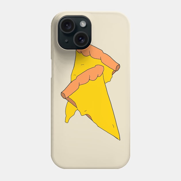 Cheese Pizza Slices Phone Case by Usagicollection