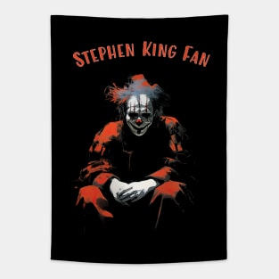 Stephen King Fan, Creepy Clown Tapestry