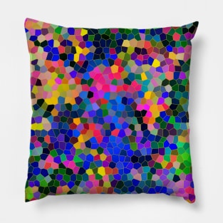 Abstract Mosaic 5 Pillow