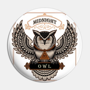 Midnight Owl / The Eye of Horus Pin