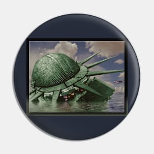 The Sinking of Liberty Pin