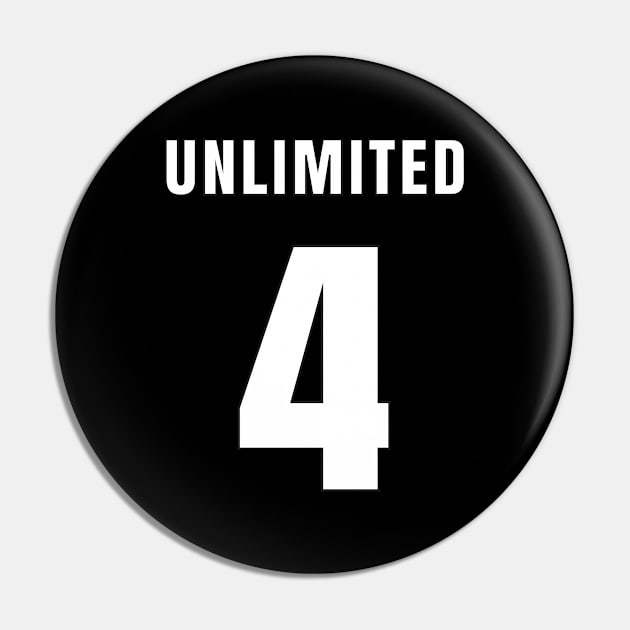 UNLIMITED NUMBER 4 FRONT-PRINT Pin by mn9