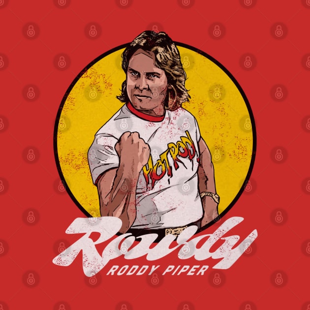 Roddy Piper Fist Pump by MunMun_Design