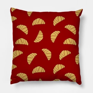 Croissant Pattern Pillow