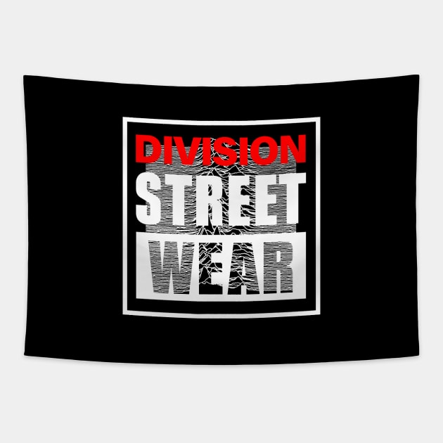 DIVISION STREET WEAR Tapestry by art failure